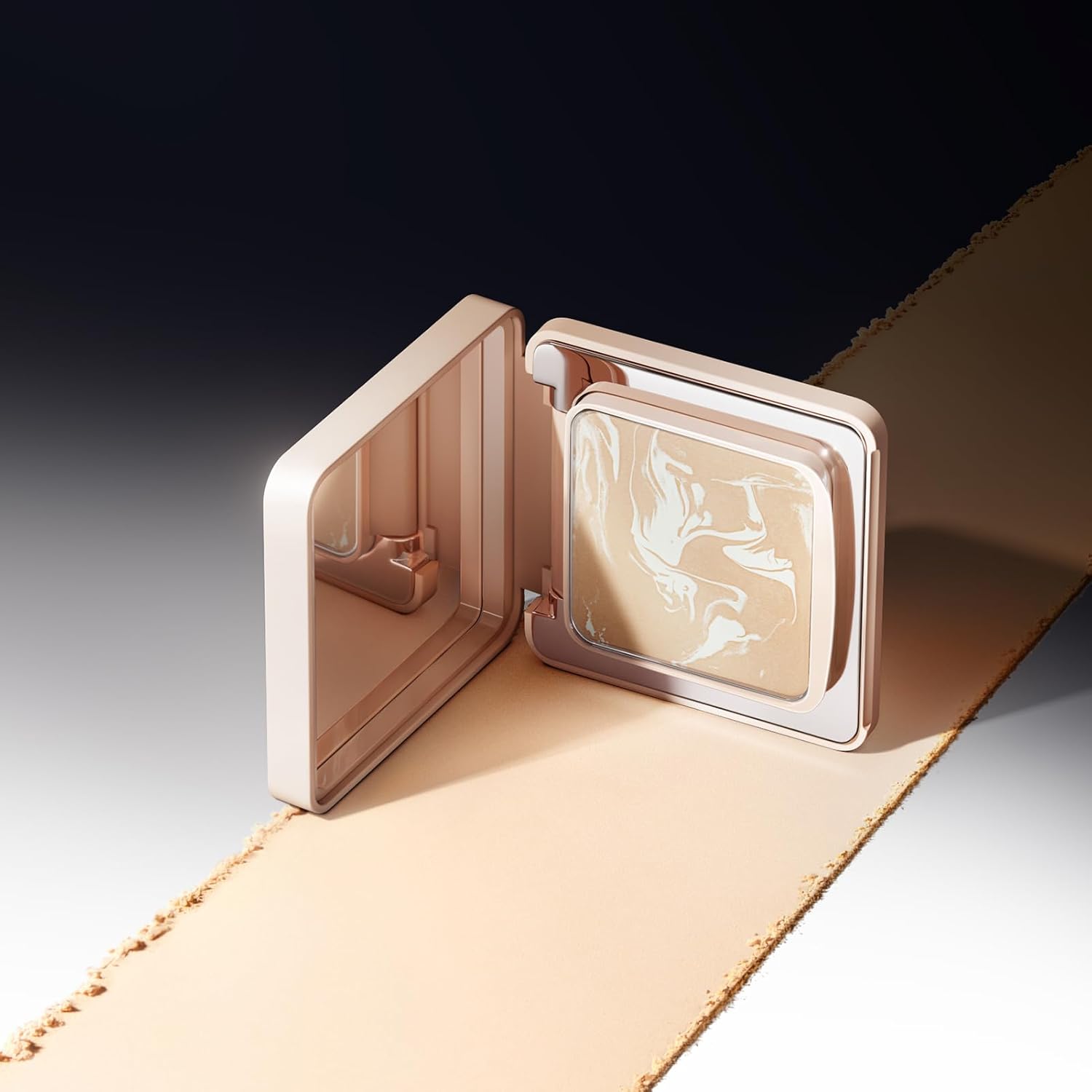 CARSLAN 2.0 Black Magnet Soft Focus Powder, Waterproof Translucent Pressed Setting Powder, 24H Longlasting Talc-Free Face Powder, Oil Control Compact Makeup,04 Light Beige For Dry&Com Skin, 0.28Oz - Image 7