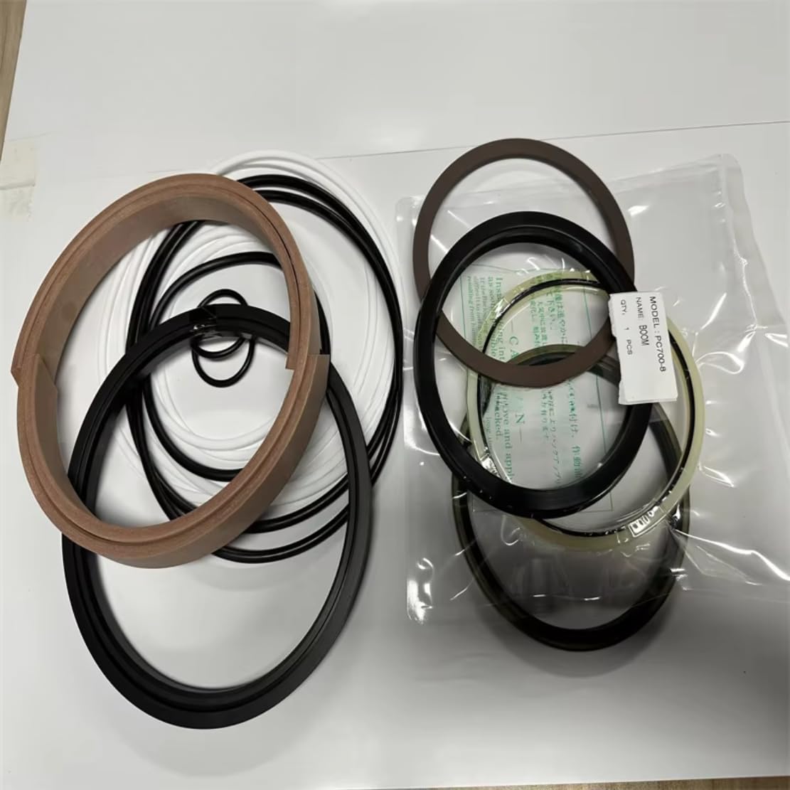 Compatible with CAT320B CAT330 330B 330C 345 345B 345D CAT336 Excavator Arm Boom Bucket Cylinder Seal Kit Machinery Parts (CAT336)