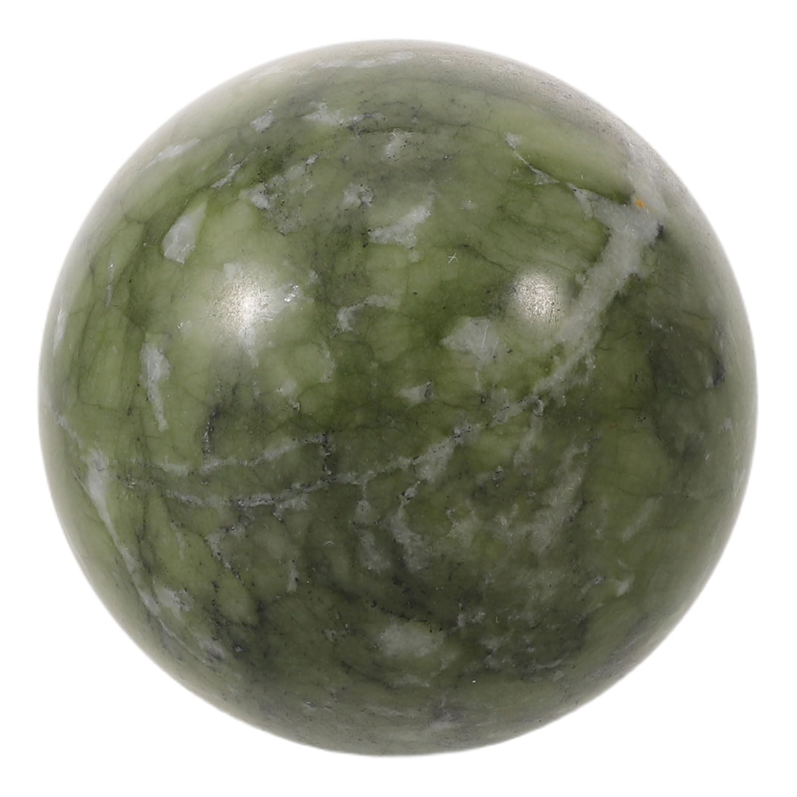 Ornement pierre naturelle en jade véritable de 5cm, objet de décoration d'exception