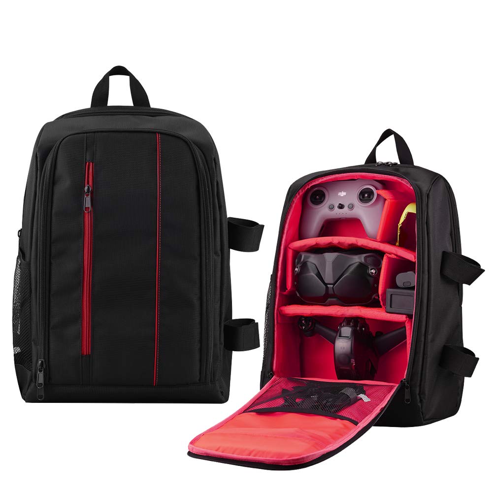 Backpack for DJI FPV Combo, FPV Racing Drone/Goggles V2/Remote Controller/Motion Controller/Battery/