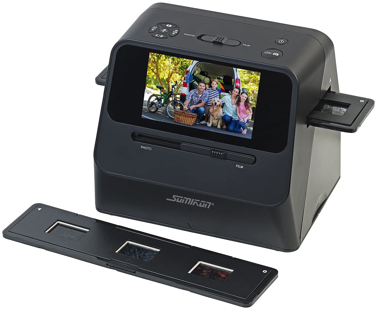 Scanner photo sans fil SD-1700 pour diapositives & négatifs 22 Mpx [Somikon]