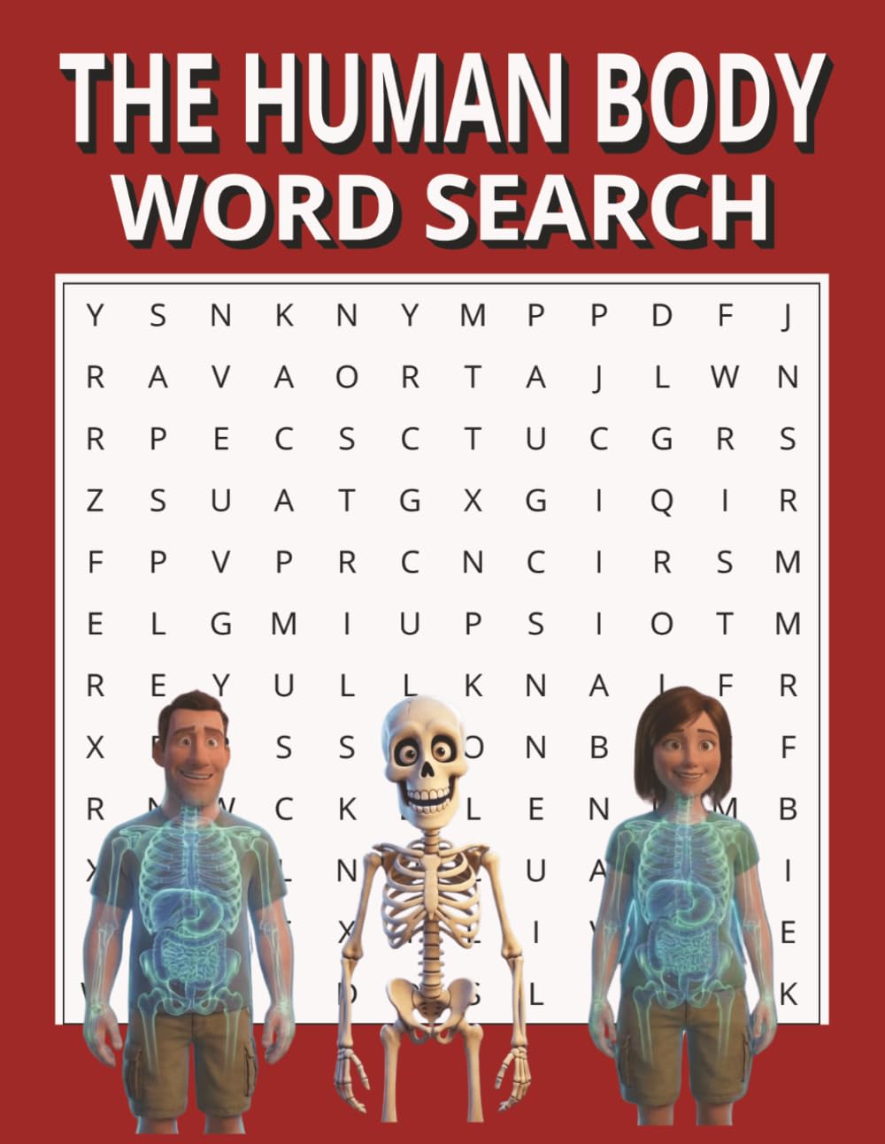 HUMAN BODY WORD SEARCH BOOK (LIFE STYLE AND EVERYDAY INTEREST SERIES)