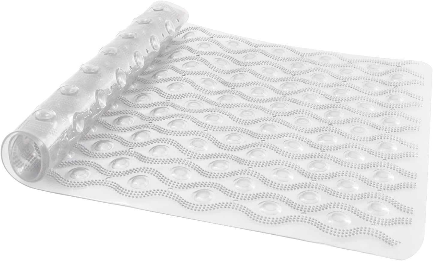 Amazon.com: Anti-Slip Tub Mat with Suction Cups - Non-Slip Bath Mat for Shower - Machine ...