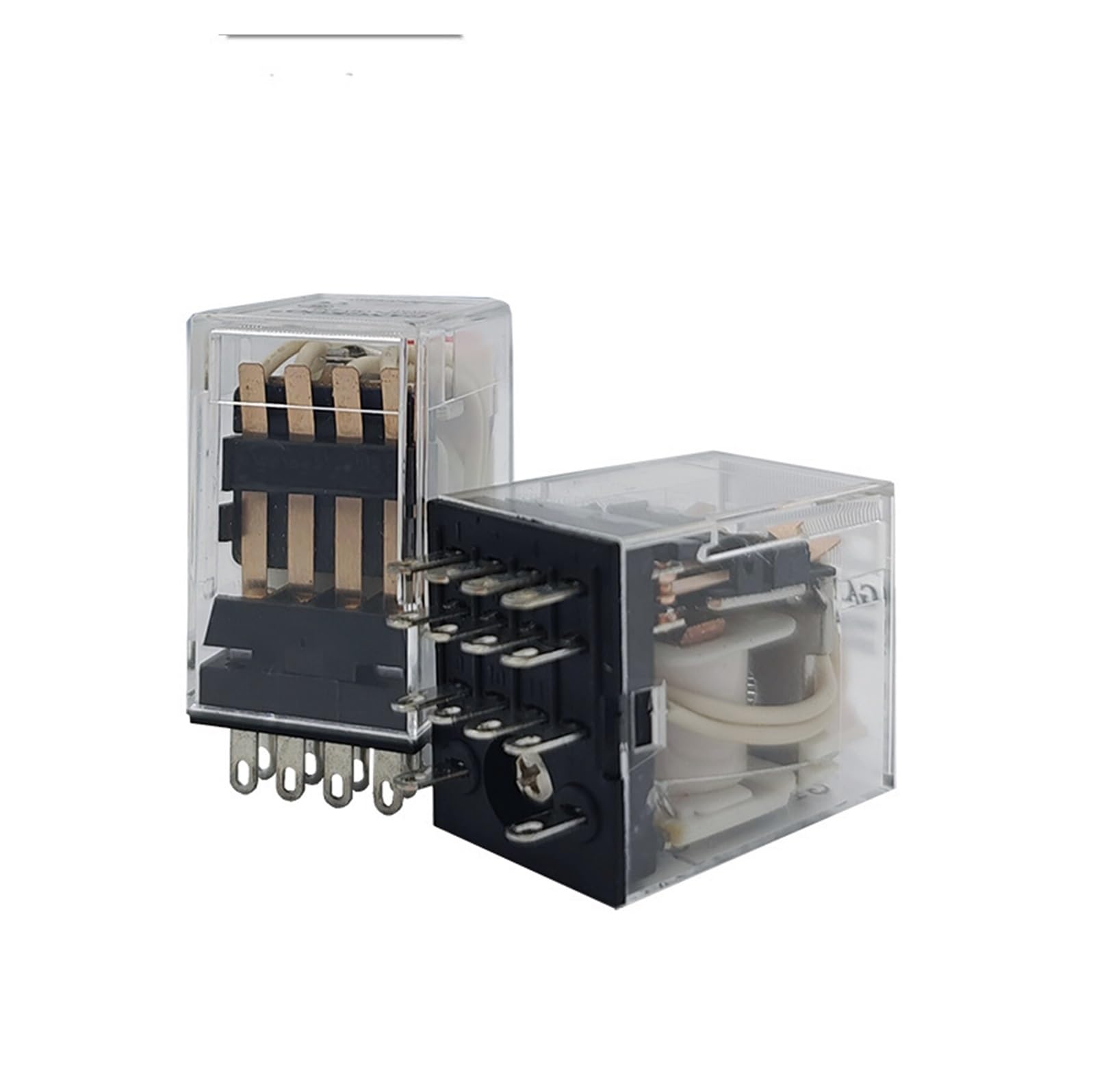 Relais intermédiaire 14 broches MY4NJ 24V pour armoire électrique de commande - 2