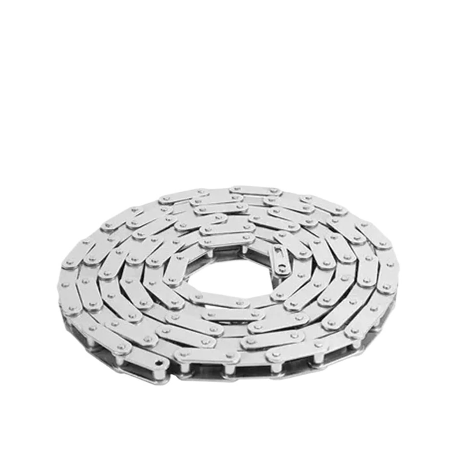 Gerade Doppelteilungs-Rollenkette Mit Großer Teilung - Edelstahl 304, 4/5/6 Punkte, 1 Zoll, Größen 2040/2050/2062/2082, Langlebige Industrielle Antriebskette(2042 chain-1.524m)