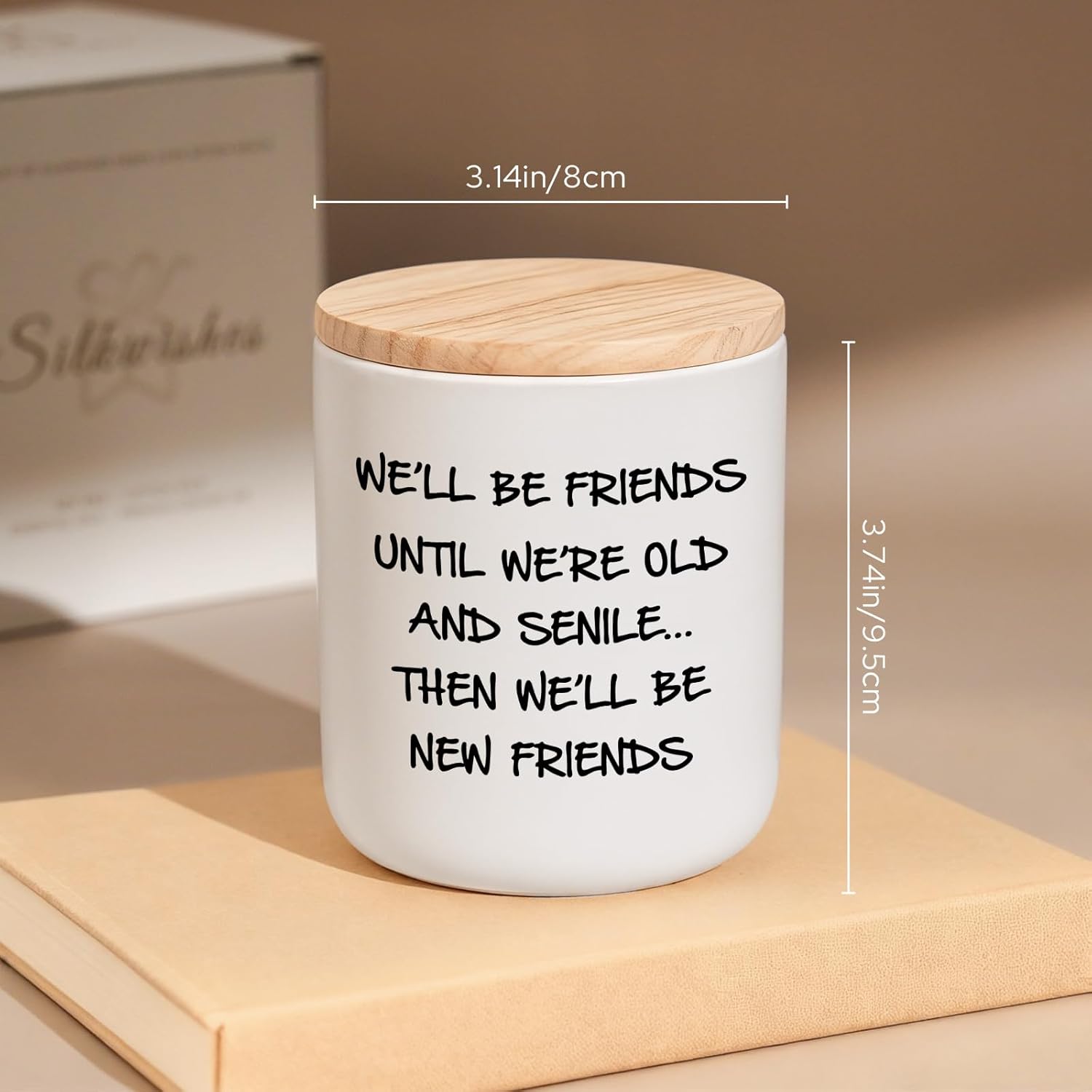女性への親友の誕生日プレゼント、女性、友人、女性へのクリスマス友情ギフト、We'll Be Friends Until We