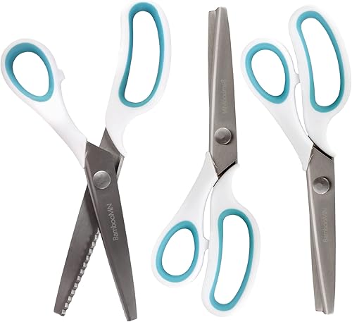 Vista 8 de JubileeYarn Metal Pinking Shears - Black - 1 Unit