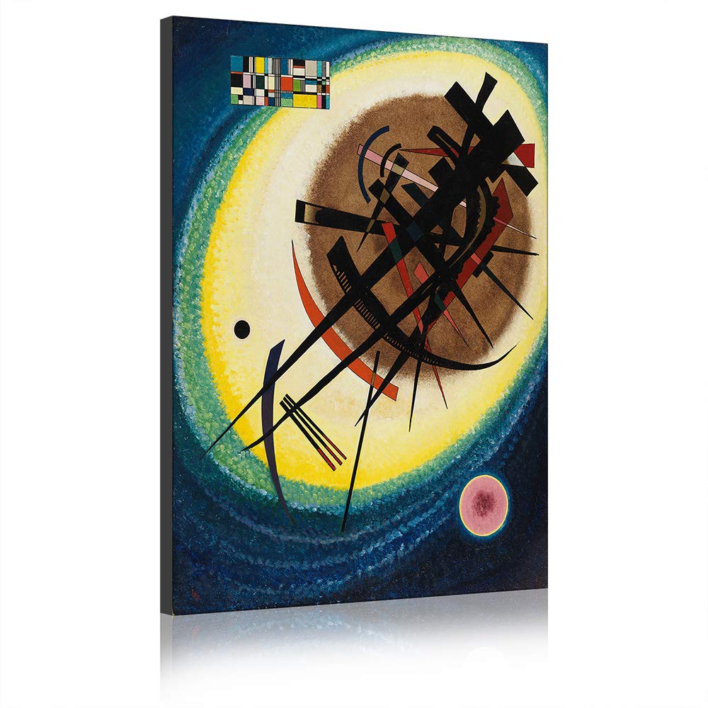 Affiche Kandinsky pour décoration de maison moderne, toile abstraite colorée 50x70 cm