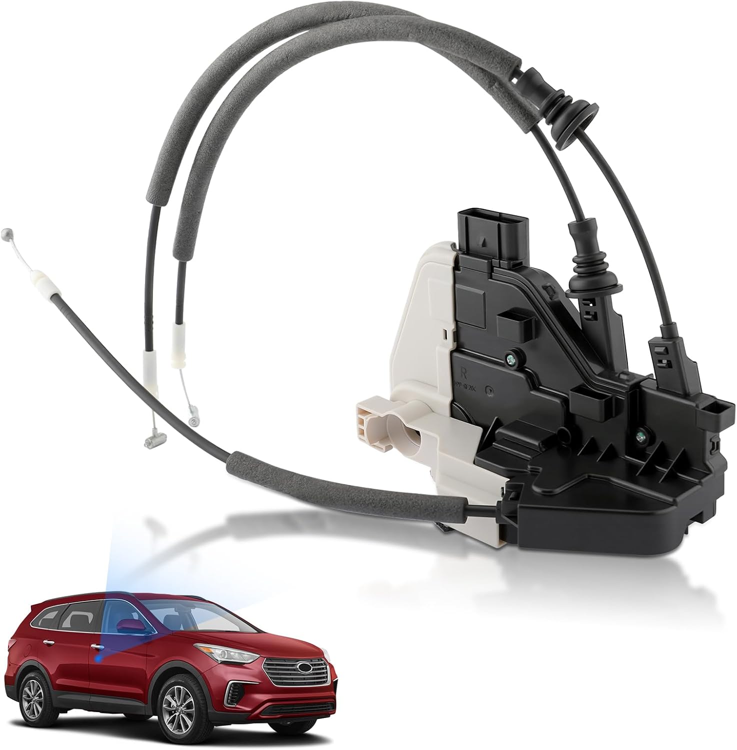 AUTOKAY 81320-2W010 Front Right Passenger Door Lock Actuator Motor Fits for Hyundai Santa Fe 2013-2018 Sport 2013-2018 XL 2019 RE# 813202W010 81320 2W010 81320-2W000 813202W000 81320 2W000