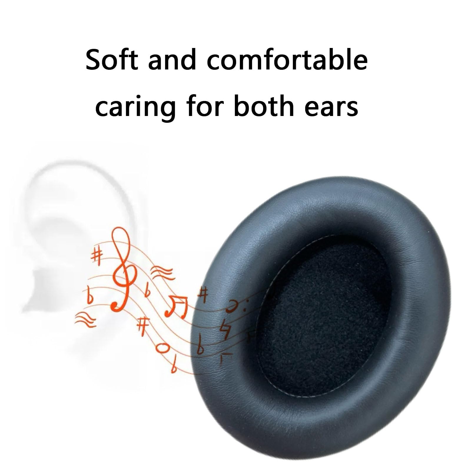 Auricolare Spugna Copre Ear Pad Cuffia Cuscino Paraorecchie Per SRH840A Ricambio Earpads Comodo Usura
