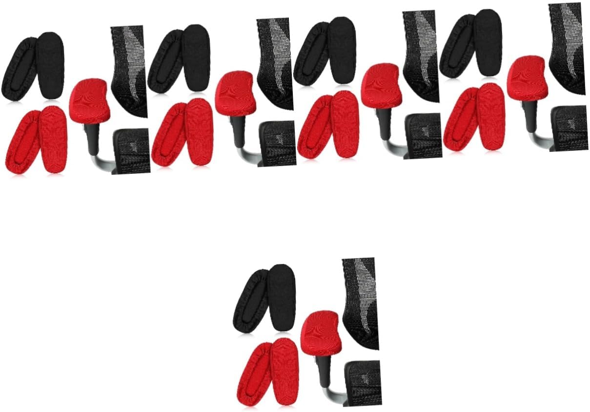 20pcs Armrest Covers for Office Chairs Soft Desk Chair Arm Covers Easy to Install Two Color Options for Ergonomic Comfort and Style