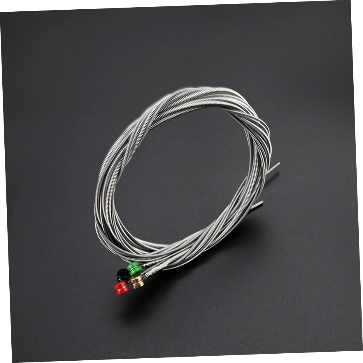 Toyvian 4sets Corde Per Basso Elettrico Acciaio Inossidabile Corde Durature e Resistente All Usura Per Strumenti Musicali Suono e Sostenuto Adatte Musicisti Principianti e Professionisti