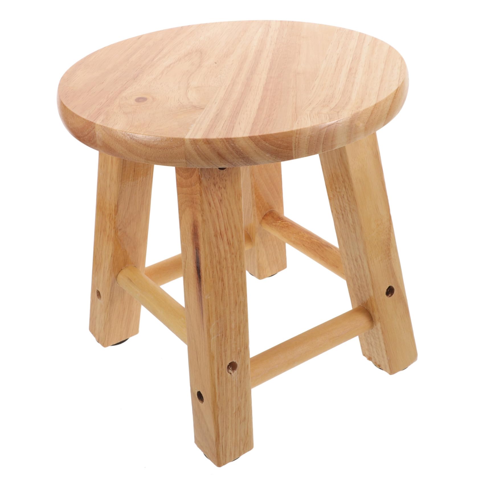 Marchepied en bois massif de style rustique avec une surface lisse