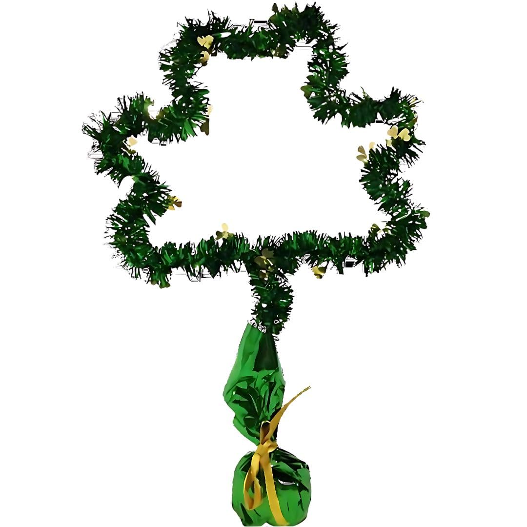 Cadre à guirlandes Leprechaun Hat Brite Star vert 3,9x4,6m pour grand décor net