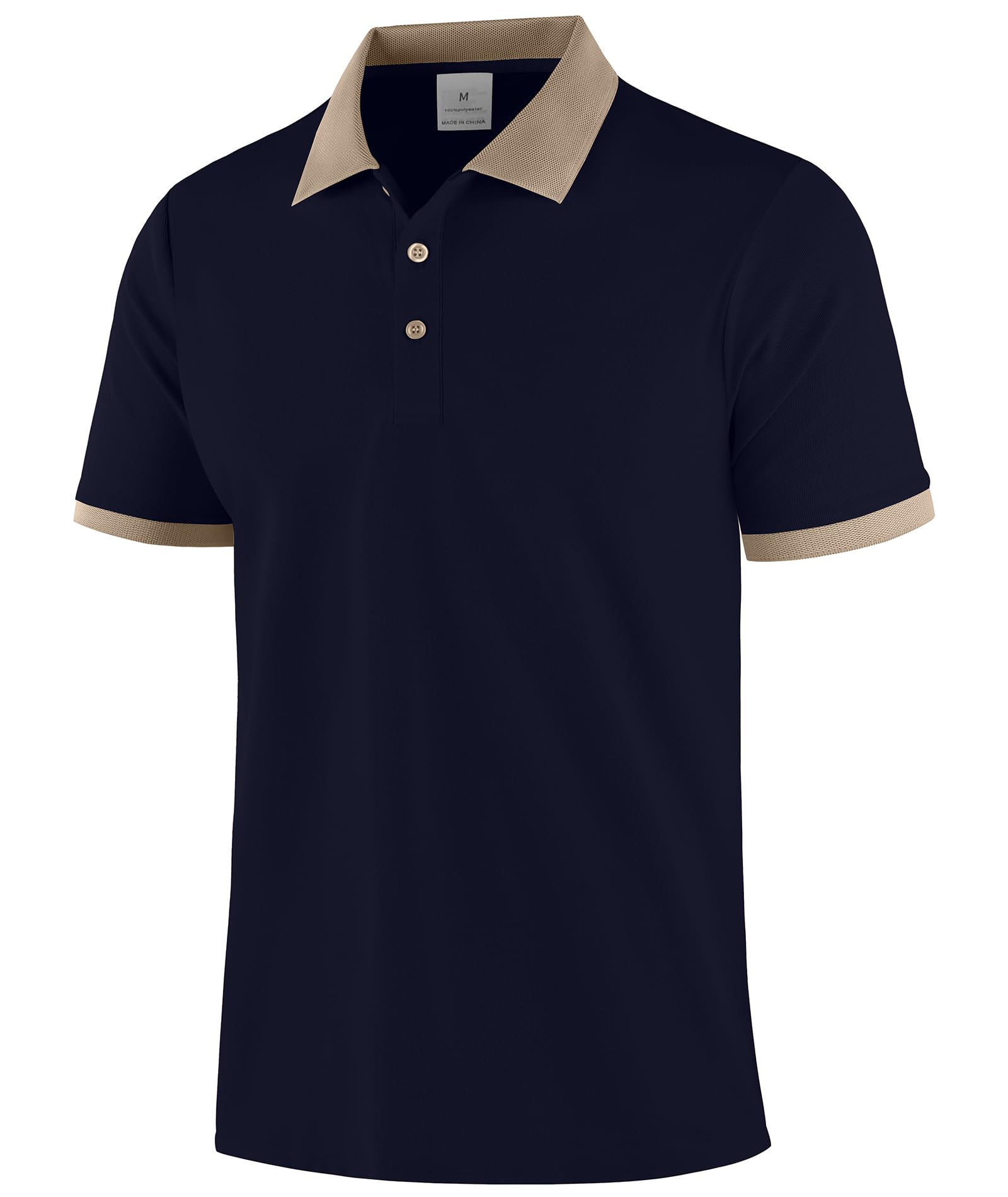 geeksport Poloshirt Herren Kurzarm Golf Polo Shirts Atmungsaktive Funktionsshirt Sommer Polohemd Für Tennis,Freizeit