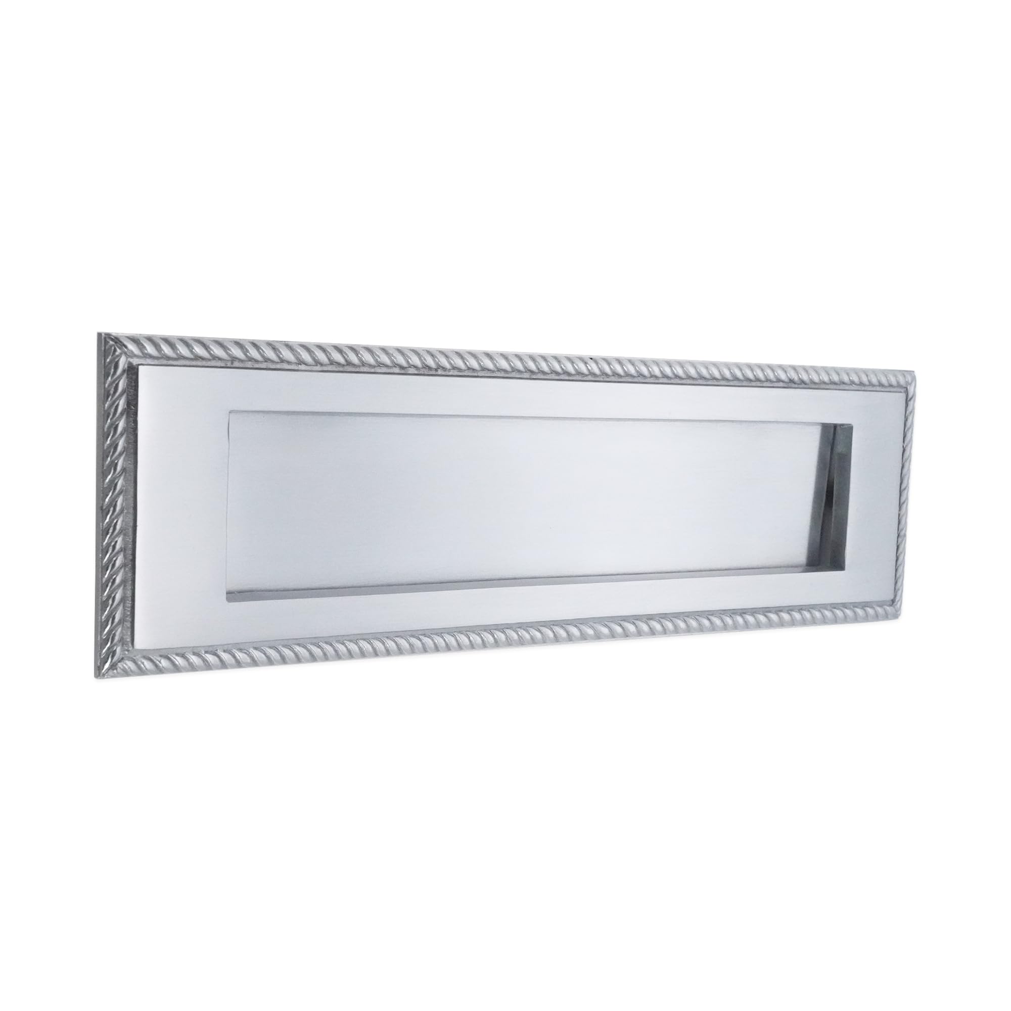 Plaque aux lettres Infinity Decor 250 mm laiton motif corde géorgienne