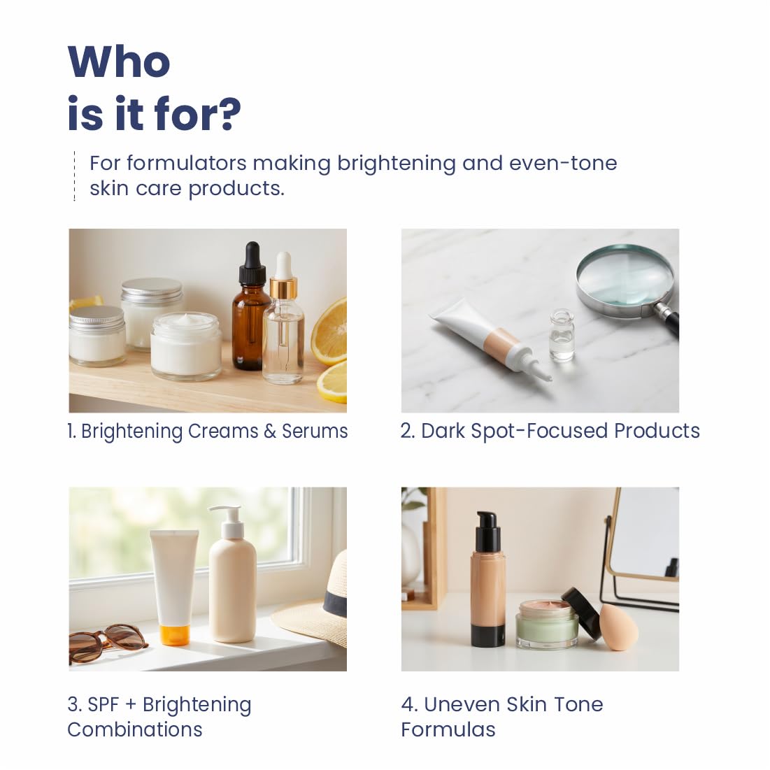 MYOC Kojic Acid Dipalmitate for DIY skincare - 30 g — cosmetic grade oil-soluble brightening active for face cream, serum and sunscreen formulations 4