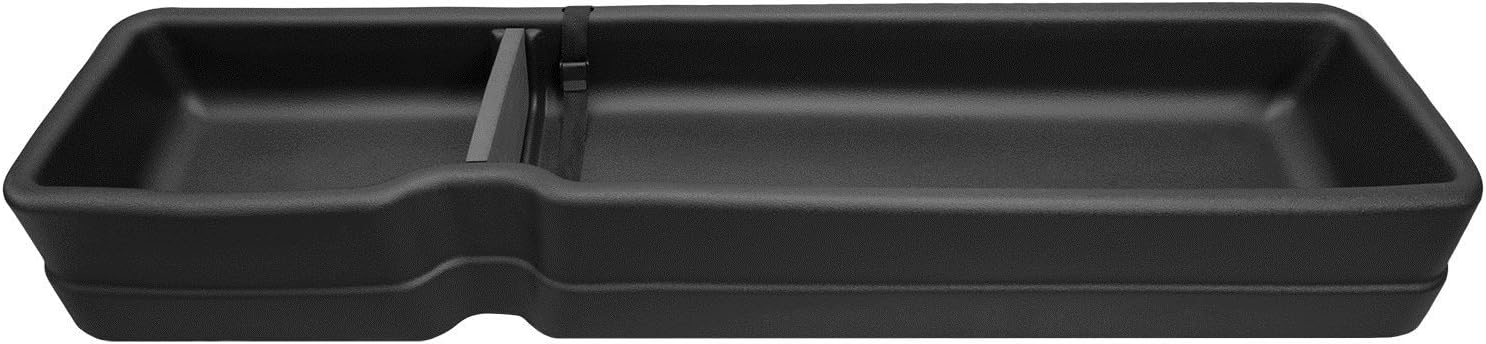 Husky Liners Gearbox - Under Seat Storage Box | Fits 2015-2024 F-150 (Includes 22-23 Lightning) w/Out Optional fold Flat STG Box, 17-23 F-250, F-350 Black, 1 Pc. | 09281