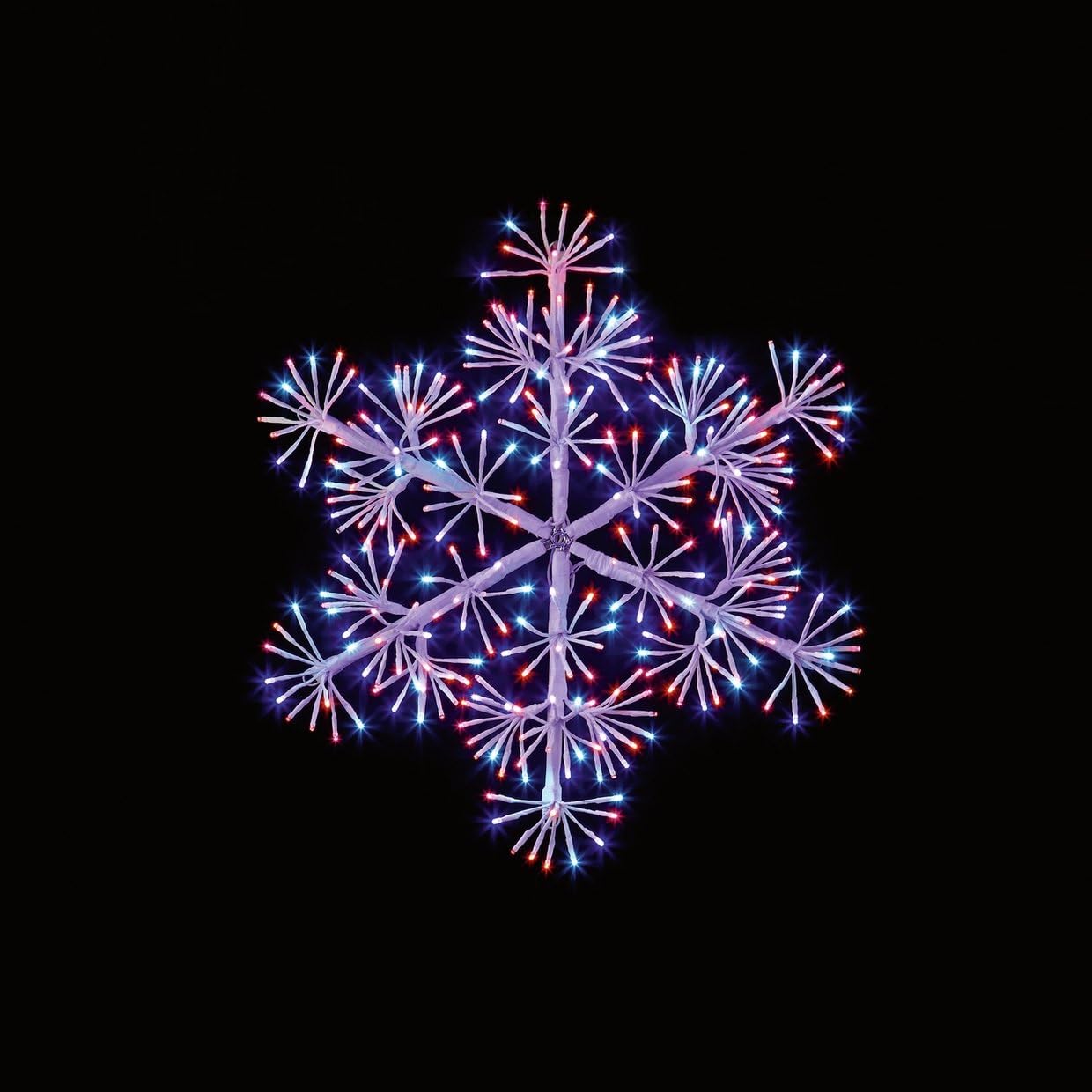Charlies Multicolored Premier Led Starburst Snowflake � Multicoloured