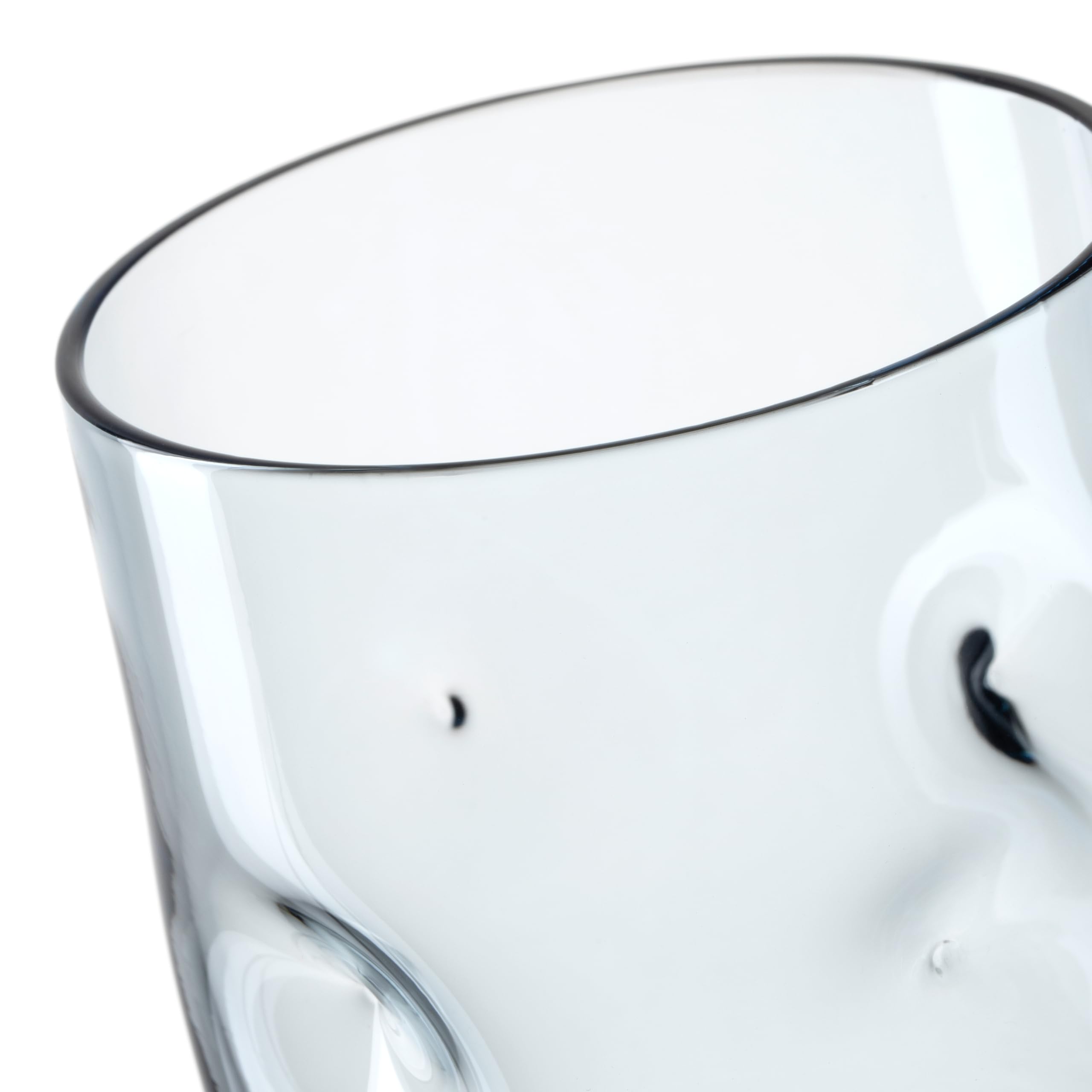 LEONARDO HOME VESUVIO Trinkglas • 4 Stück • 4 Farbgläser • Blaseneinschlüsse • Strukturoptik • Charakterstark • Getränkeglas • Wasserbecher • Softdrinks • Spülmaschinengeeignet • 300 ml • 077373