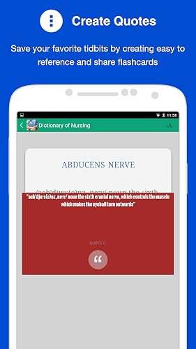 Dictionary of Nursing – vue 5