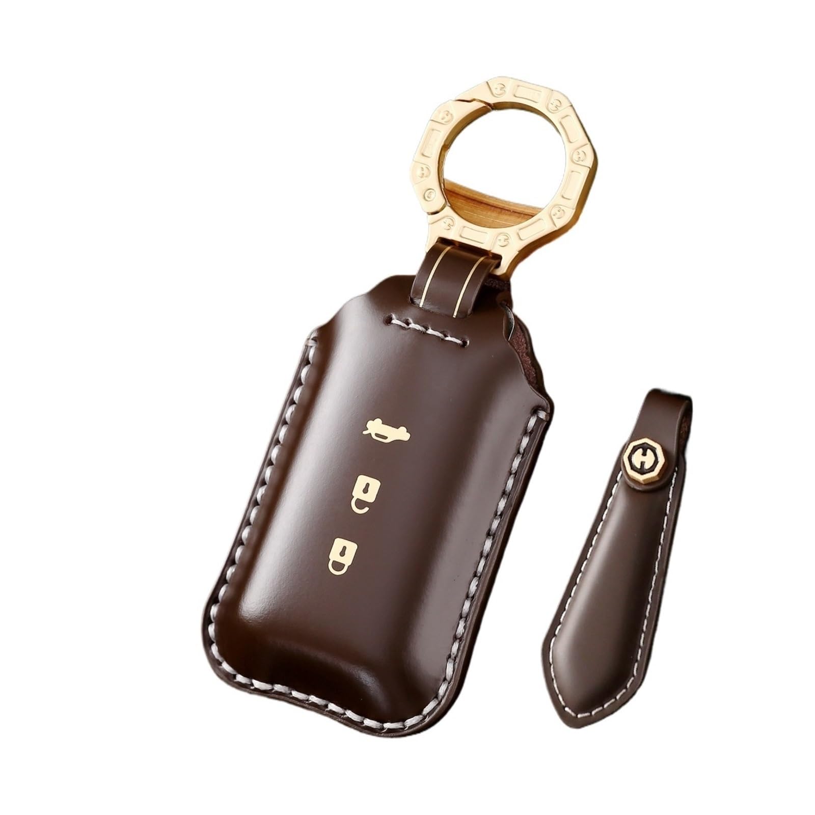 Key Case Cover Protective Shell Compatible For Mitsubishi Outlander Pajero Sport Lancer Car Accessory(Style 2)