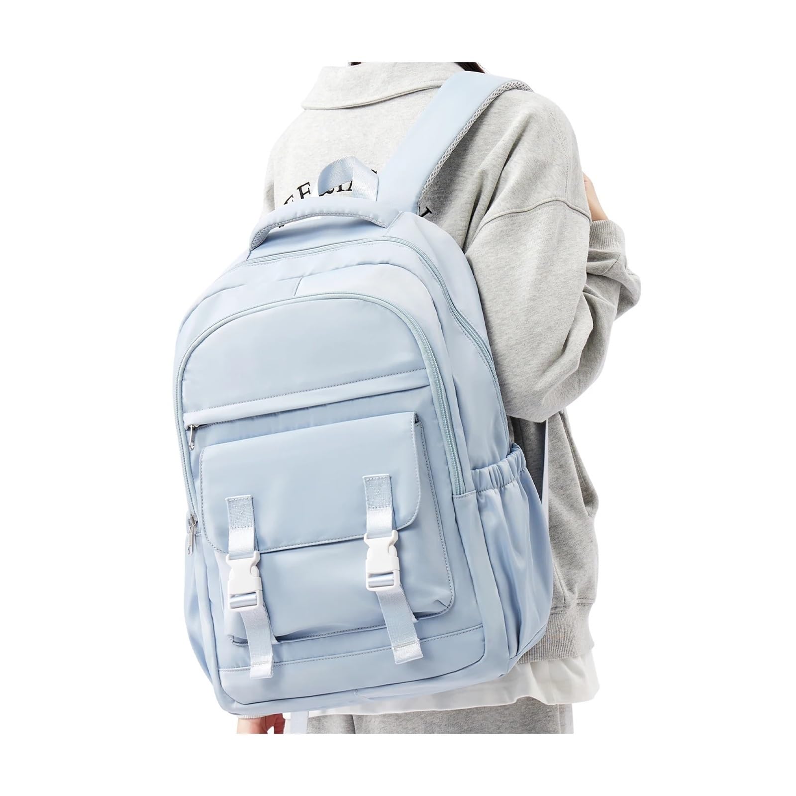 Plecaki dla studentów Plecak dla kobiet o dużej pojemności. Modna tornister Dziewczyna BookBag. Plecak podróżny. Estetyczne torby