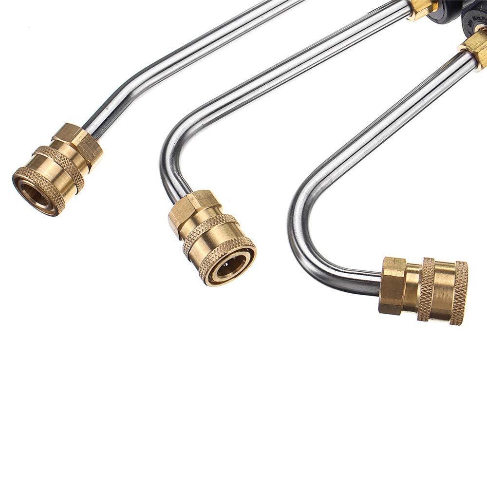Rondella Ad Alta Pressione Pulitore Lance/Bacchetta 1/4 Pollice Quick Connect Per Karcher K2-K7-1 #