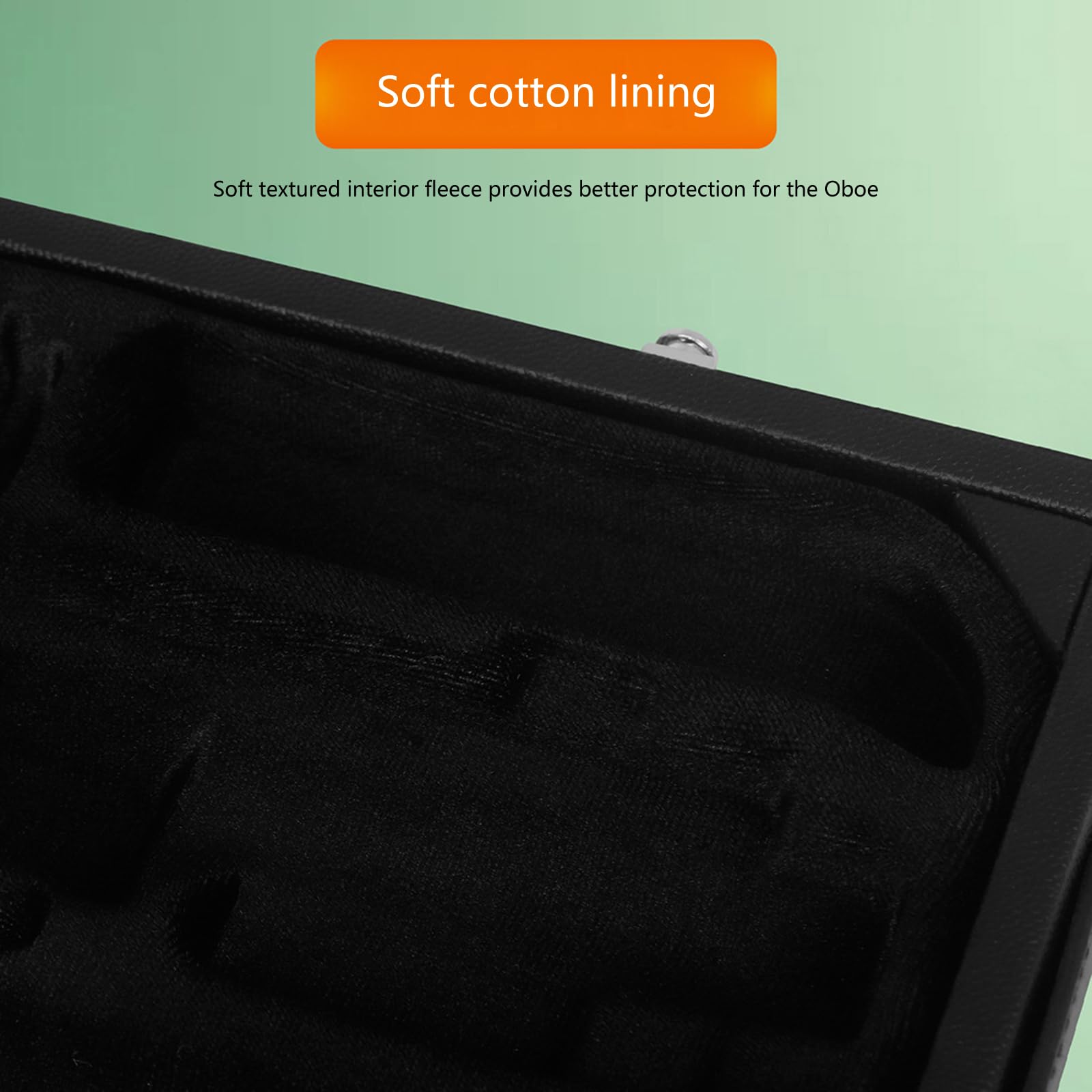 Morbido Fodera in Cotone Oboe Organizzatori Pelle Oboe Storage Box Protector Oboe Strumenti Accessori