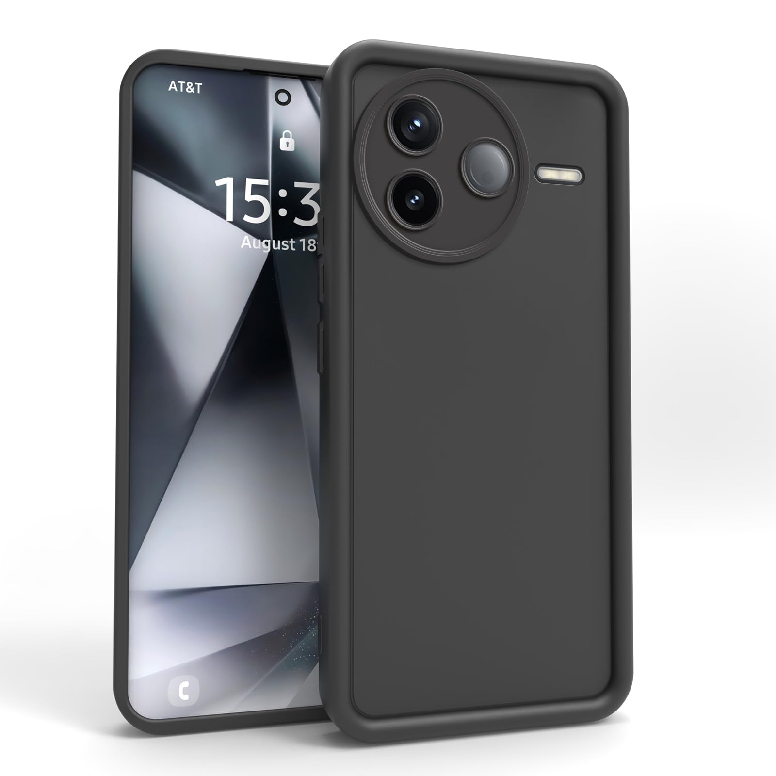 Ultradünne Silikon-Hülle Fürs Xiaomi Poco F7 Pro – Schützt Kamera, Stoßfest & Mega Griffig