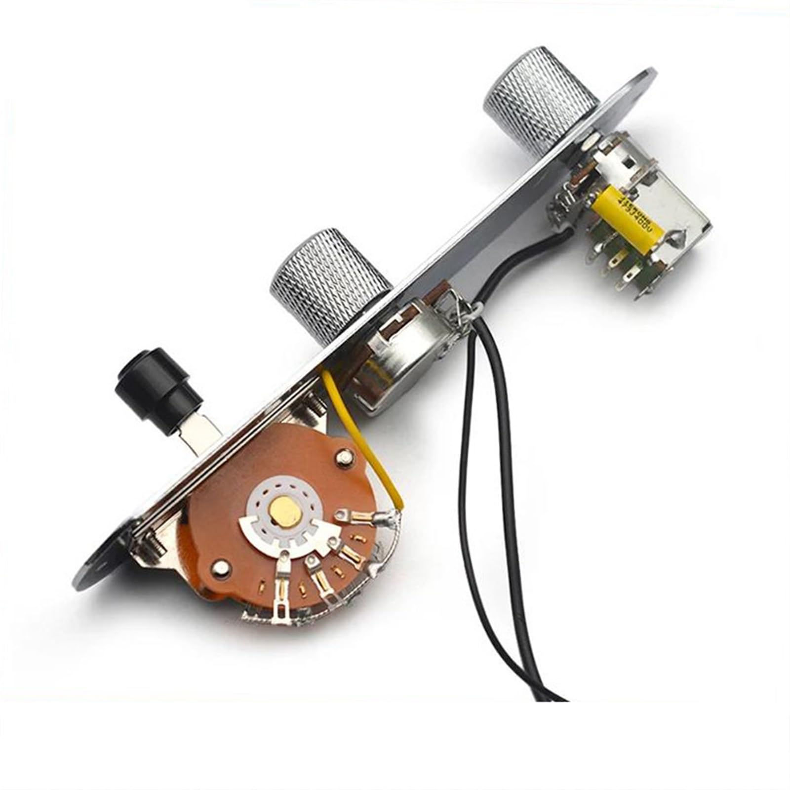 Arnés De Cableado Guitarra Potenciómetros Push/Pull De 250 K Con Precableado Para Placa De Control Arnés Para Circuito Divisor De Bobina De Guitarra Estilo TL Piezas De Guitarra