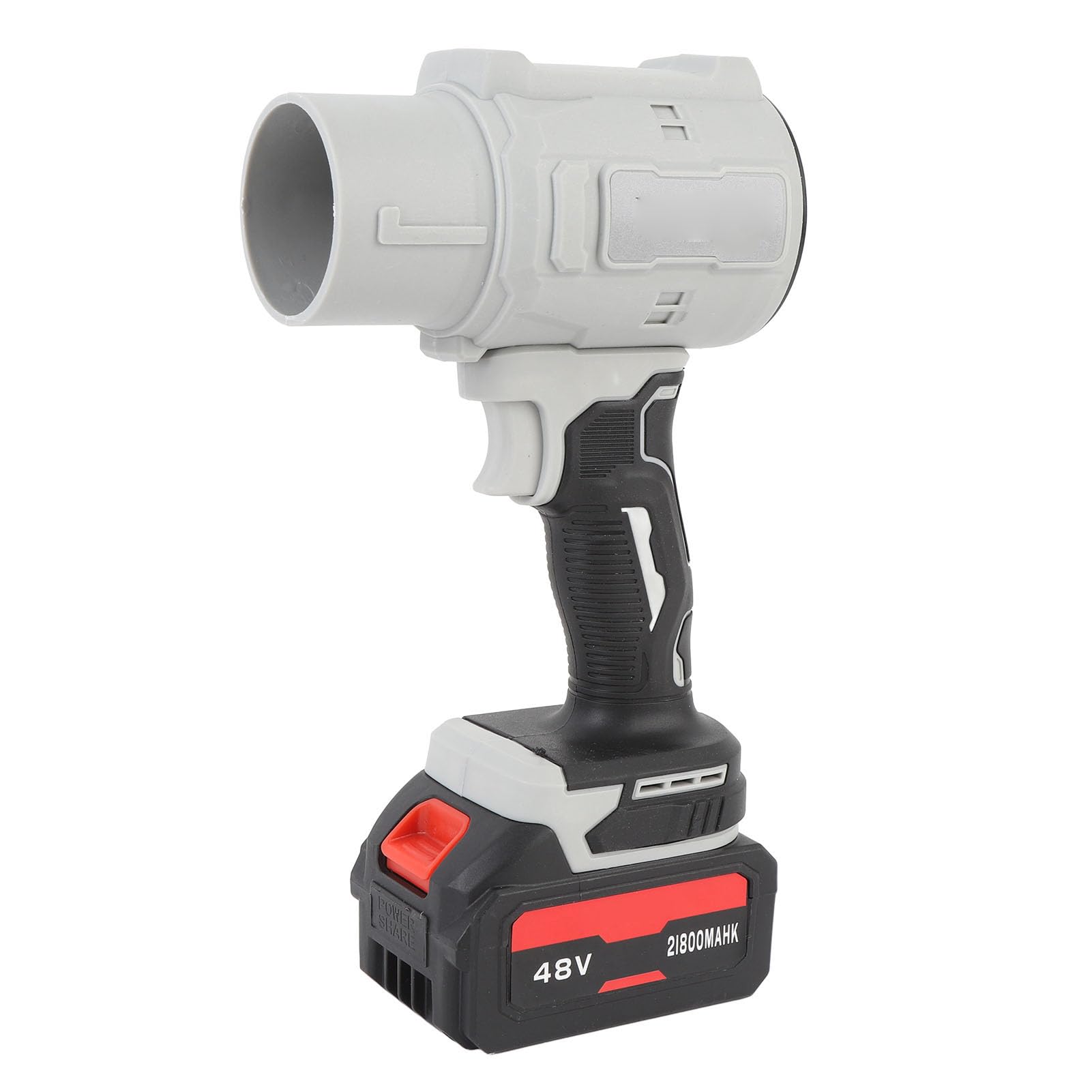 Soffiatore per Foglie Senza Fili, 130.000 Giri/min, Mini Jet, con Batteria Agli Ioni di Litio 2x21.800 MAh, per Pulizia Tastiera Computer, Garage, Campeggio, Barbecue, (Spina europea)