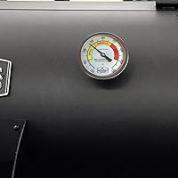Vista 5 de Termómetro para barbacoa y asador Midwest Hearth para parrilla, pozo, barril de 3" de diámetro (tallo de 4" de longitud, esfera de color)