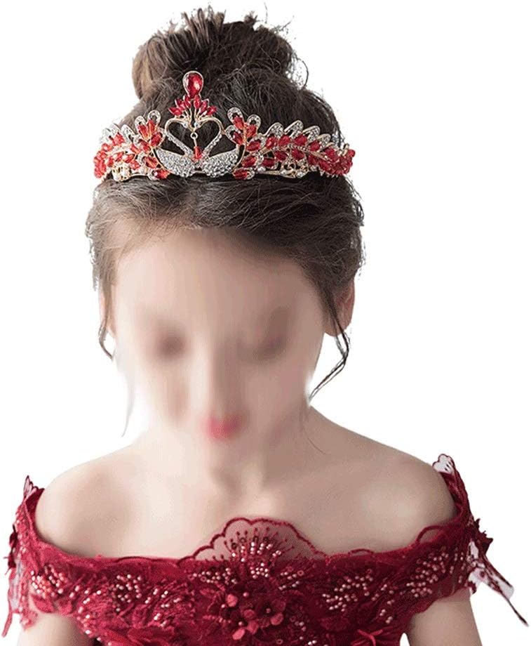 Children Crown Accessories Princess Crown Hair Jewelry Rhinestone Tiaras Diadems Kids Hair Ornaments Party Girls Gift