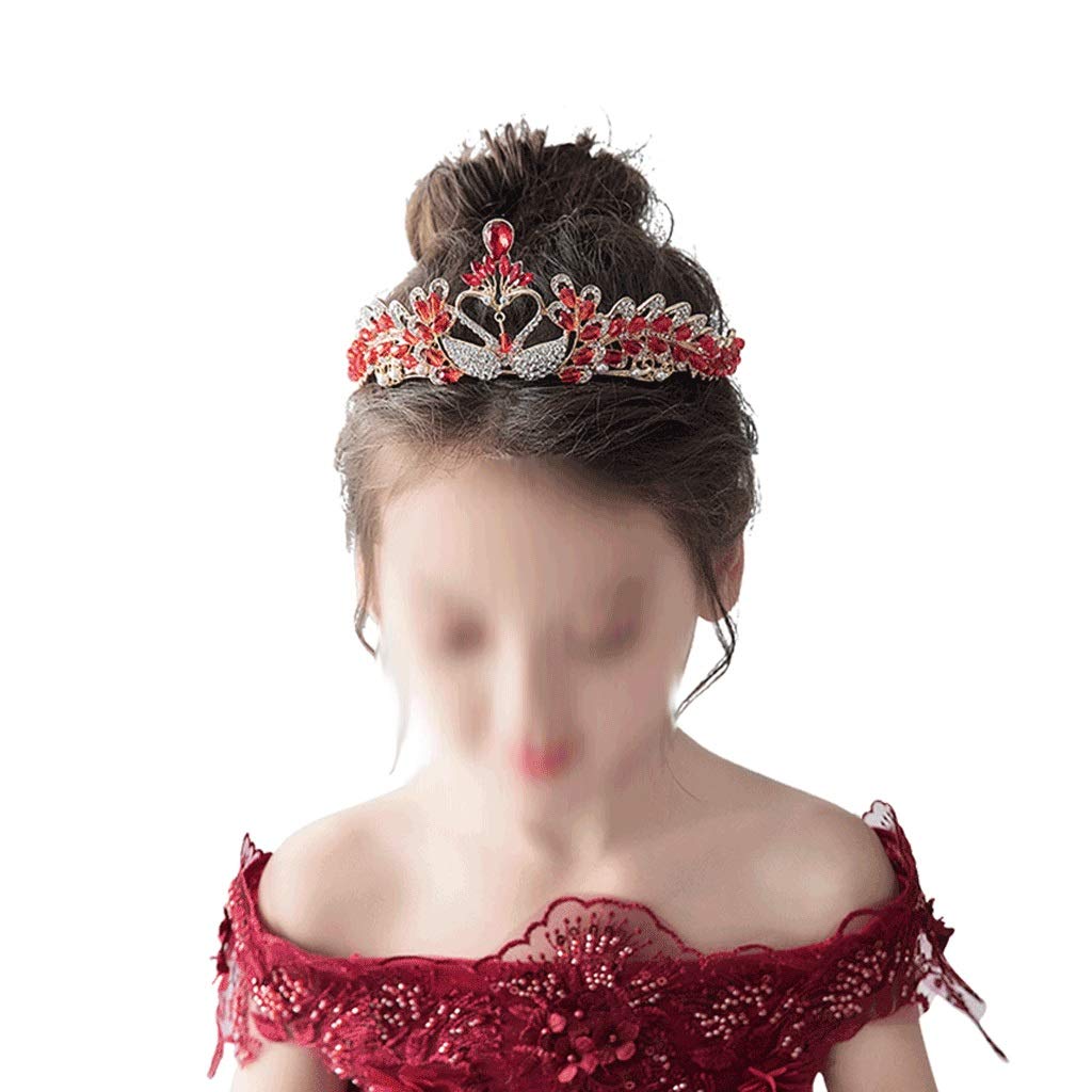 vfdaSWQQ Crown, Princess Crown Hair Jewelry Rhinestone Tiaras Diadems Kids