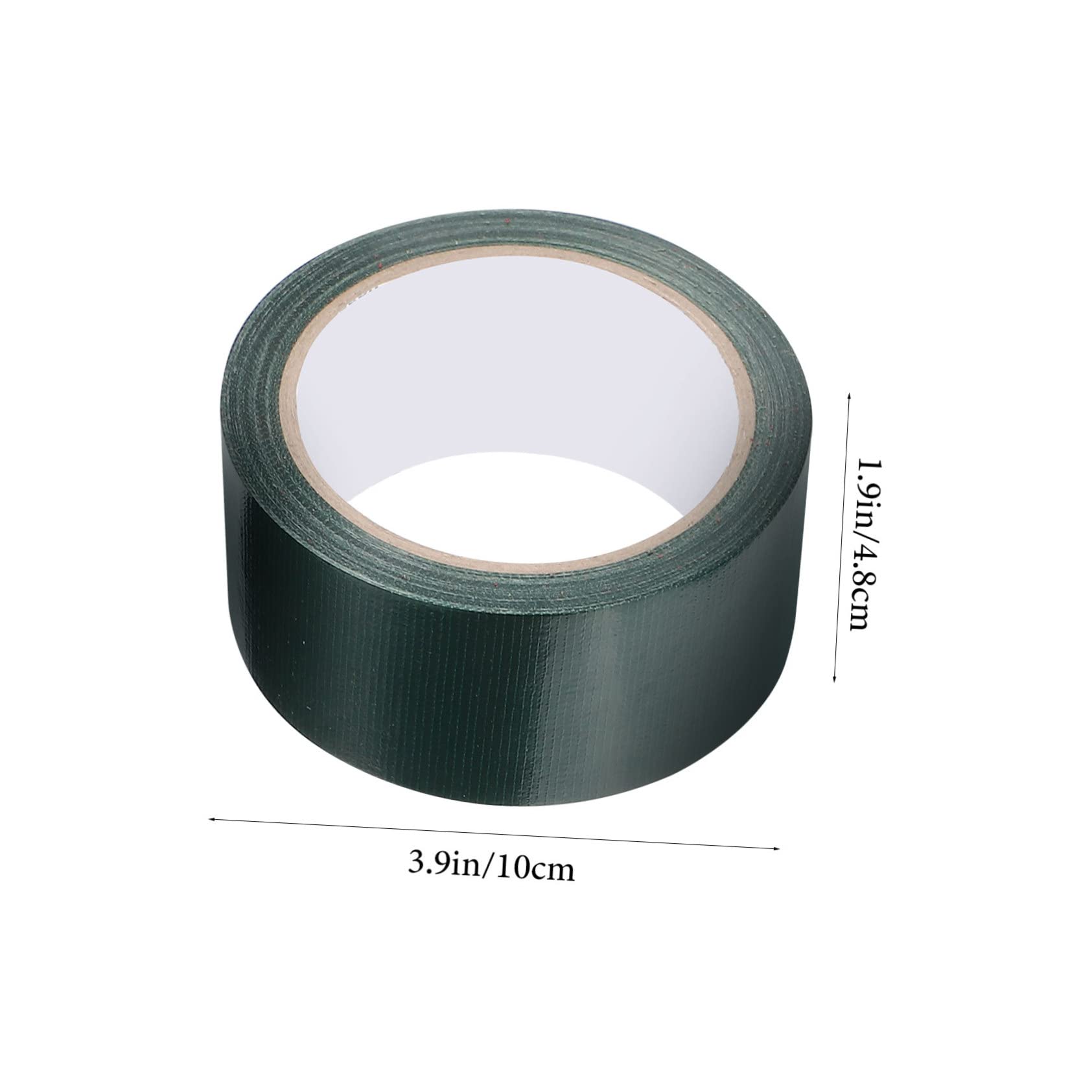 PLAFOPE 4 Rollen Starkes Duct Tape Wasserdichtes Gewebeband Extra Stark Selbstklebend für Teppichreparatur Abdichtung und Hausgebrauch Reißfest und Einfach Abreißbar