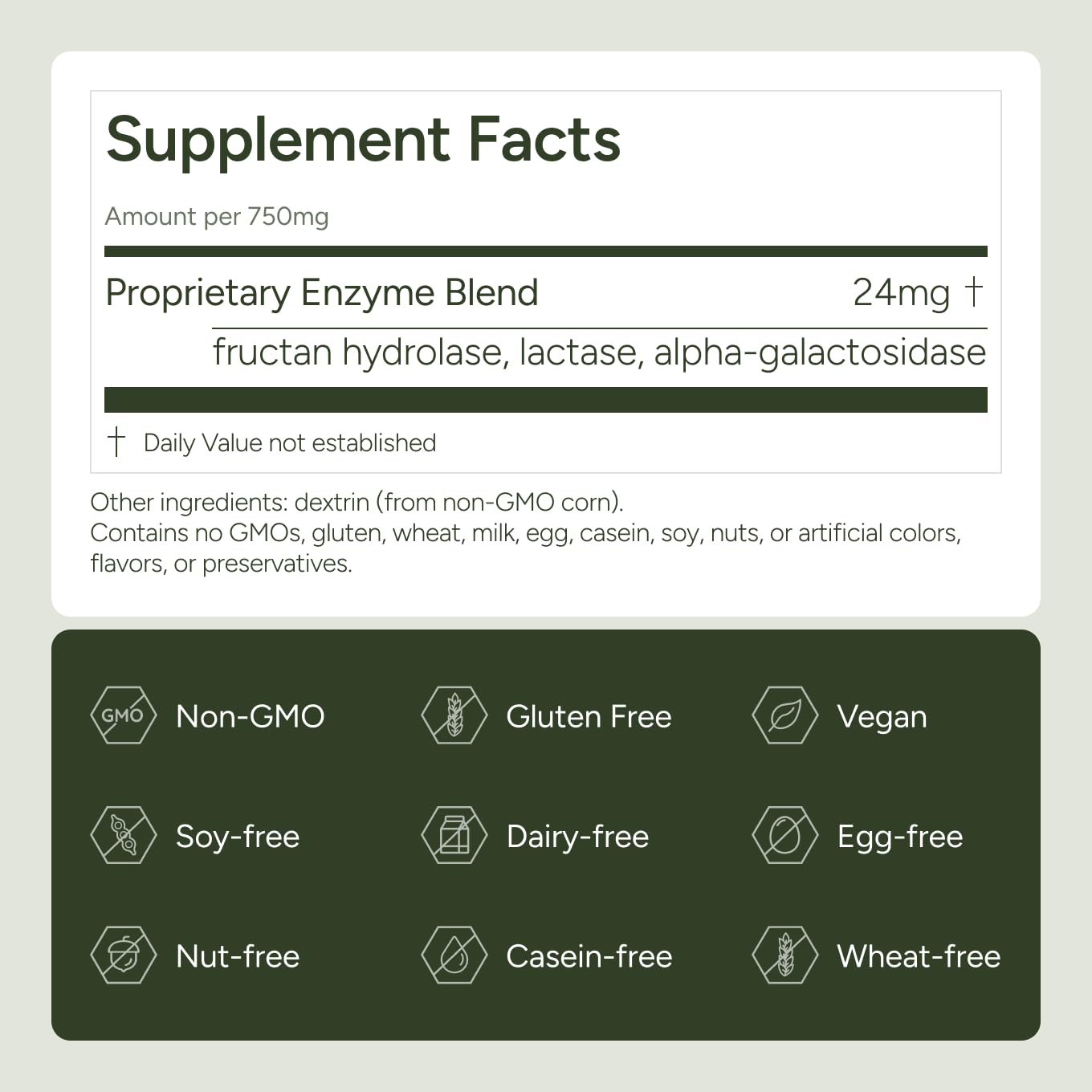 FODZYME® Home Kit Digestive Enzymes for Gut Health, Relief for Bloating, Gas, Constipation, Diarrhea, Abdominal Pain, Low FODMAP, 60 Dose — Amazon image 7