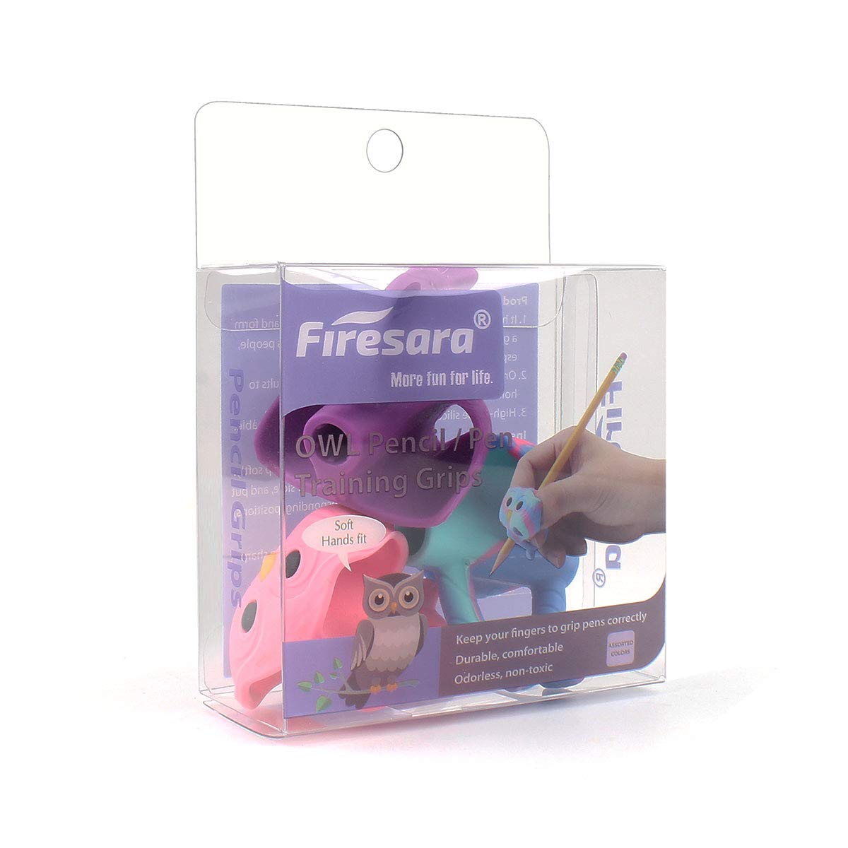 Pencil Grips Firesara Original Owl Pencil Grips For Kids