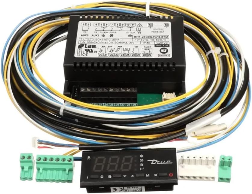 Temperature Control/Display/Probe Kit, LAE BR1 - 219716 - 802804 - 961525 - Dual Voltage - Commercial Freezer & Refrigerator Controller