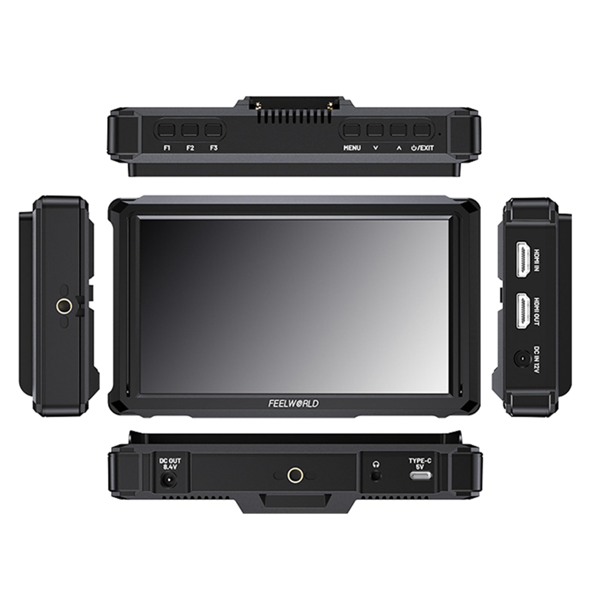 Feelworld FW568 フィールドモニター 4K HDMI Amazon | FEELWORLD FW568 6インチDSLRカメラ小型フィールド