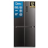 Midea MDRF632FIE28 Multi Door Kühl-/Gefrierkombination/ 177,5cm Höhe /83,3cm Breit/65,3cm Tiefe/NoFrost/295 kWh/Jahr /305L Kühlteil/169L Gefrierteil/Plasma Pure/Inverter Compressor/Vario Box Energieklasse E 474L