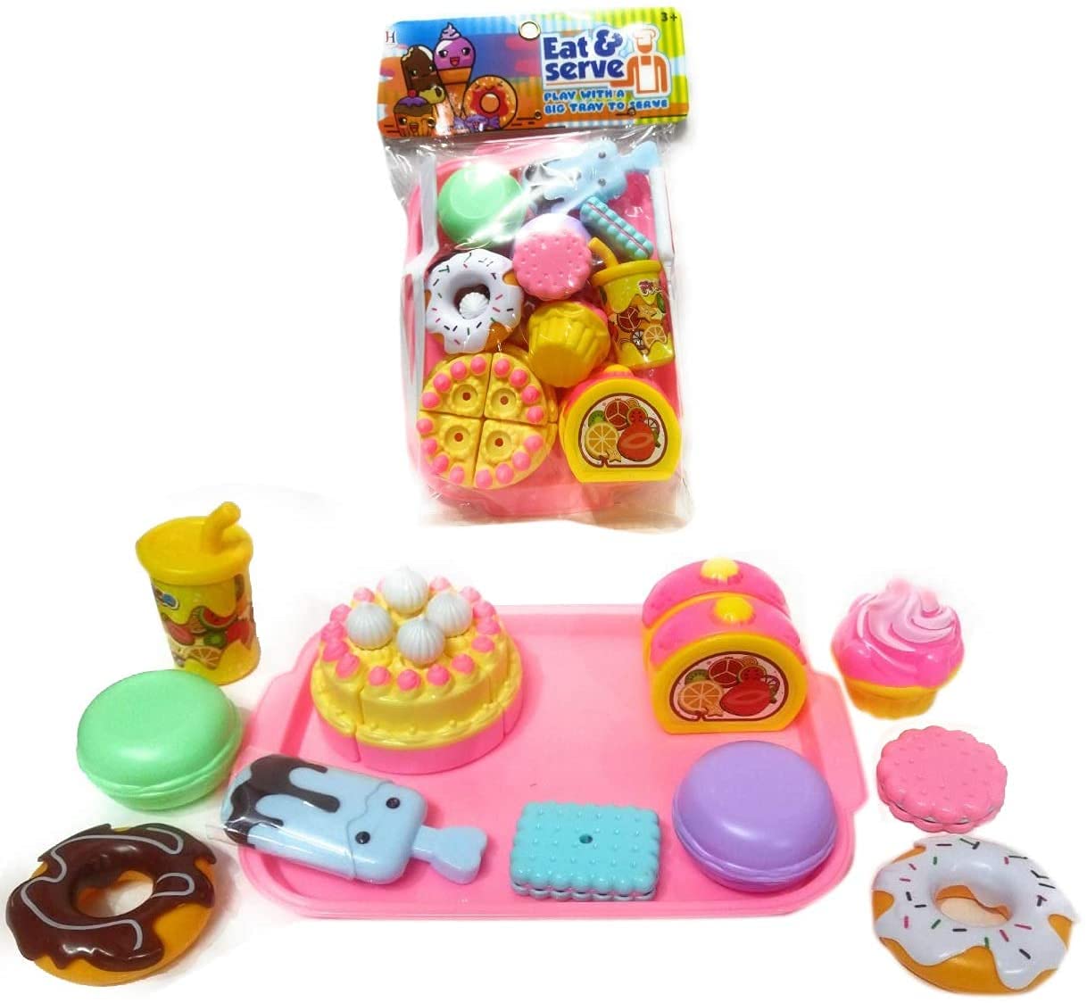Toy Mall Eat & Serve Cake Cutting Set (B093T77LWS) Amazon Price History, Amazon Price Tracker