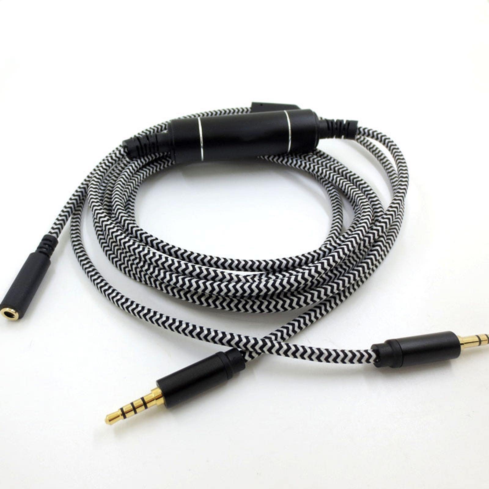 Cavo di prolunga per Cuffie da 8,2 Piedi, Cavo Audio da 3,5 mm per apparecchiature Stereo, Tablet,
