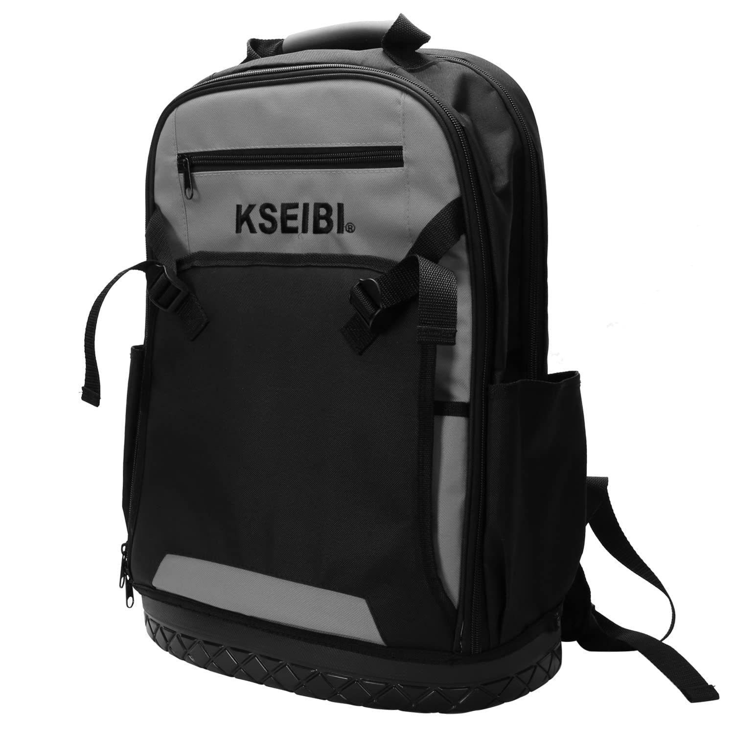KSEIBI Bolsa de herramientas de lona con bolsillo (paquete trasero)