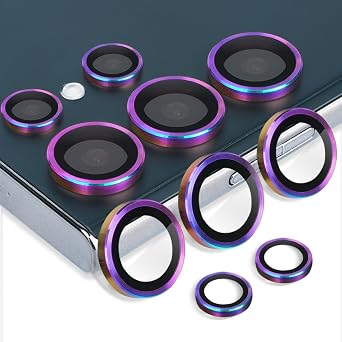 Camera Lens Protector for Samsung Galaxy S25 Ultra, Colorful