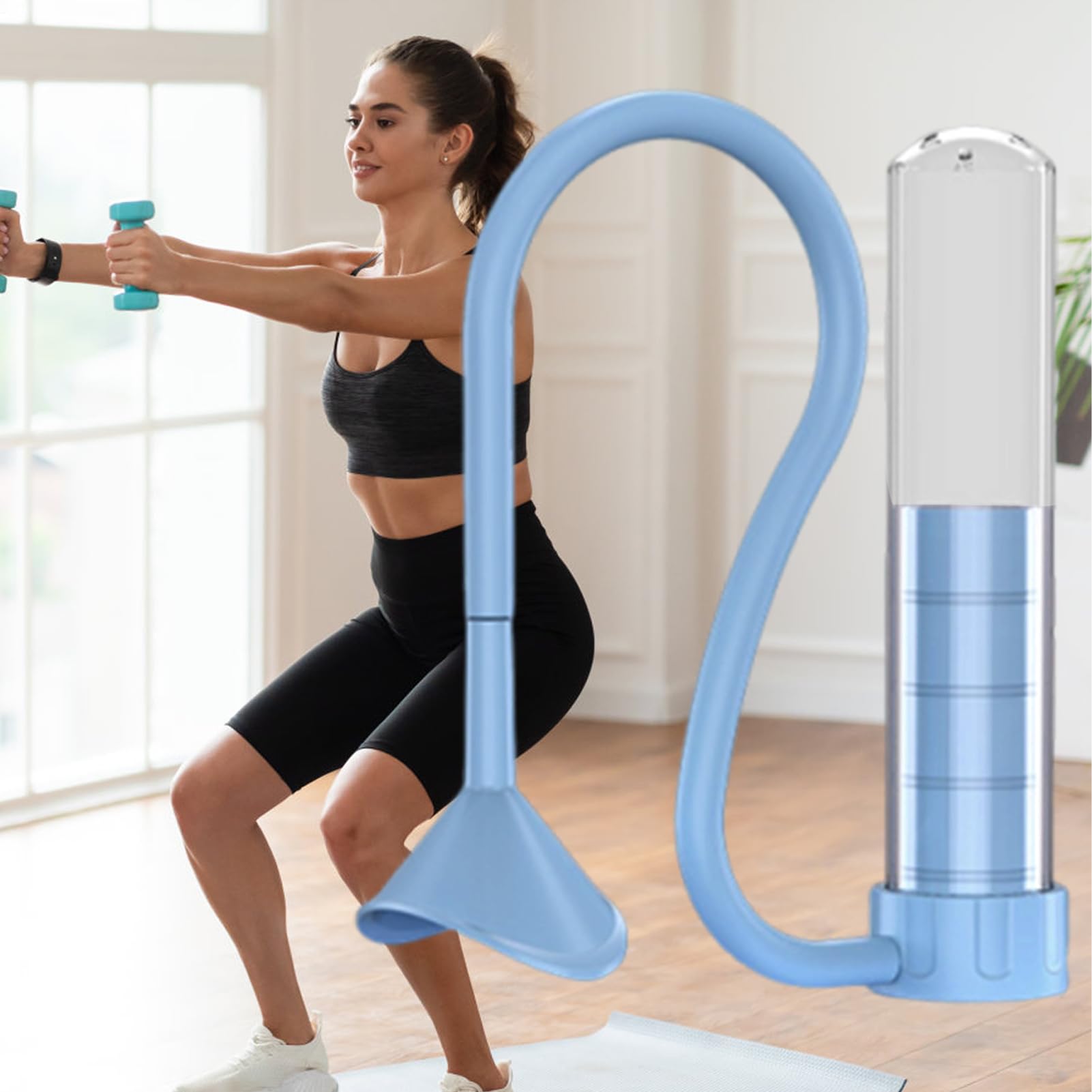 Apparecchio Per Esercizio Respiratorio - Allenatore Di Respiratorio | Esercizio Di Capacità Polmonare | Allenatore Di Miglioramento Polmonare | Attrezzature Per Il Fitness Per La Palestra A Casa