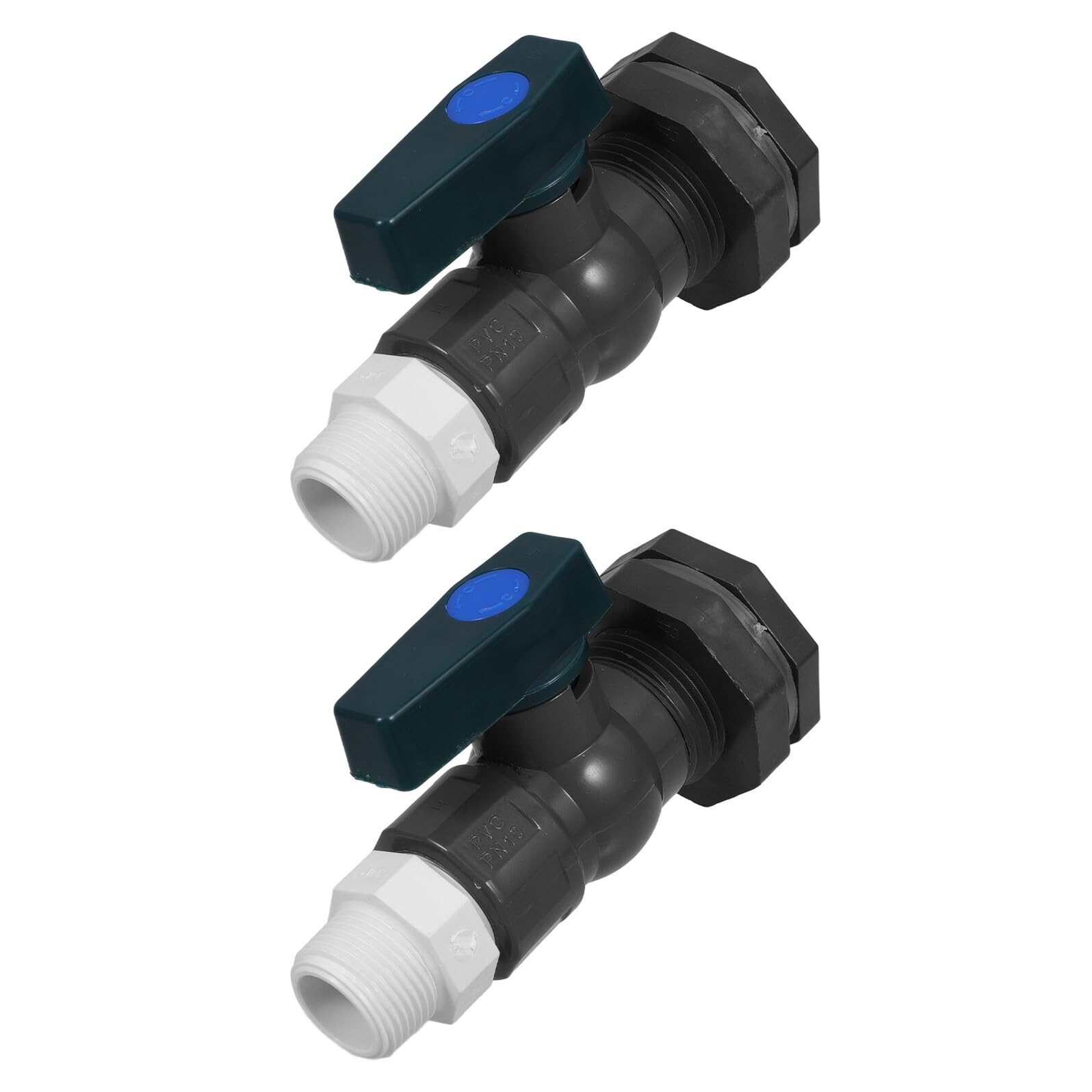 Kit dérivateur PVC pour baril de pluie avec robinet réglable et raccord