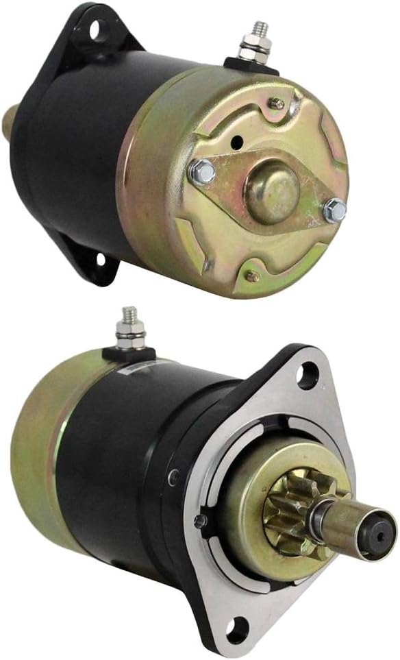 RAREELECTRICAL New Electric Starter Conversion Kit Compatible With Nissan Tohatsu 30Hp Engines 346-76010-0 S108-98 Mot5011n S108-98N S108-98