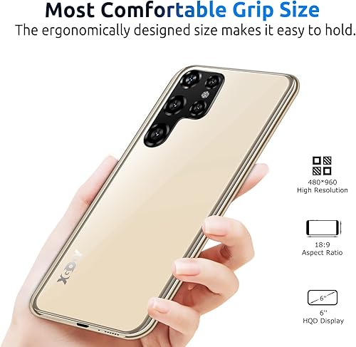 Miniatura 4 de Xgody X60 4G LTE teléfonos desbloqueados, pantalla QHD Waterdrop de 6 pulgadas, teléfono inteligente Android, 2GB RAM+16GB ROM, teléfono celular con