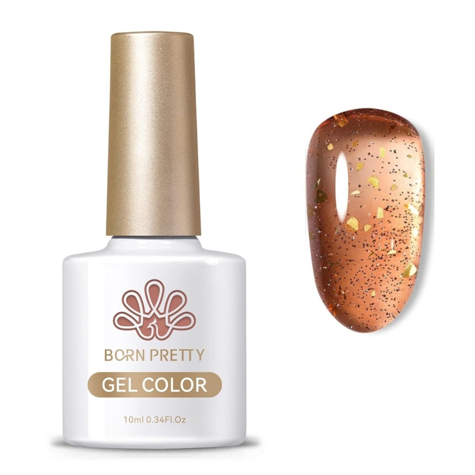 BORN PRETTY Crystal Amber Translucent Jelly Gel Nail Polish 10ml UV Gel Polish From Say Wow Store - CA04-image-40